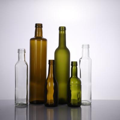 China Custom Empty Beverage Factory Wine Bottle Glass Wine Bottle Fancy for sale