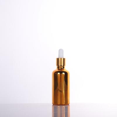 China Personal Care Essential Oil 100ml Amber Frosted Glass Dropper Bottle With Essential Oil Dropper for sale