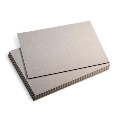 China Gray Paper Cardboard Recycled Moisture Proof for sale