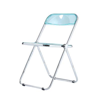 China Modern Wholesale Commercial Acrylic Banquet Chair Folding Chairs Plastic Folding Chair For Events for sale