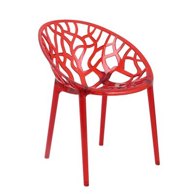 China Factory direct sale convertible high end stackable crystal plastic chair for wedding for sale