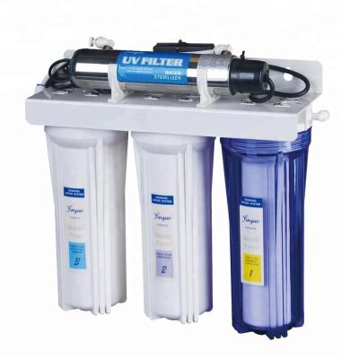 China Household UV Lamp Water Filter PP Water Filter Activated Carbon, UV for sale