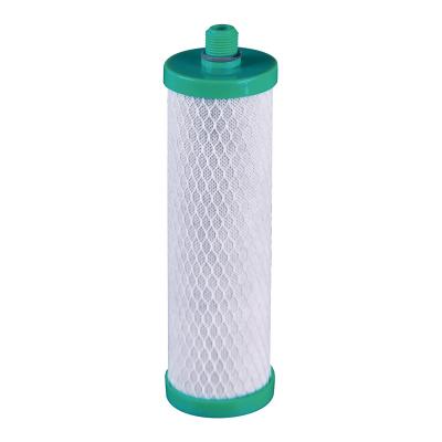 China 10 Inch Screw-On CTO Block Carbon Filter Cartridges Carbon Filter Cartridge for sale