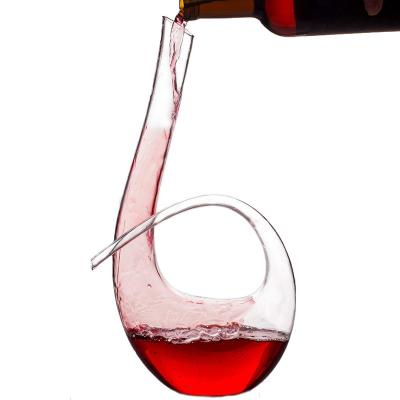 Chine forme classique d'instrument en laiton de conception du vin 1500ml d'aérateur en verre de décanteur à vendre