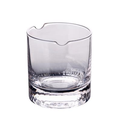 China 260ml ouderwets Whiskyglas, Gekartelde Sigarenrust Whisky Geschotene Glazen Te koop