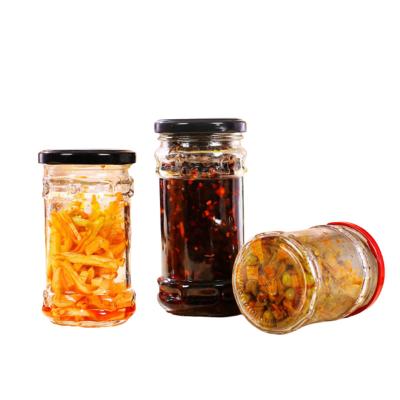 Chine 280ml BPA libèrent les pots de maçon de mise en boîte de pot en verre de confiture avec le couvercle régulier fait à la machine à vendre