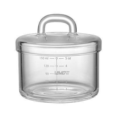 China Bol de vidrio libres claros de la microonda del Borosilicate de 150ml BPA en venta