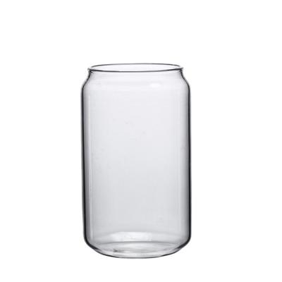 China Thermische Bier-Borosilicat-Glasbecher des Übergangs400ml zu verkaufen