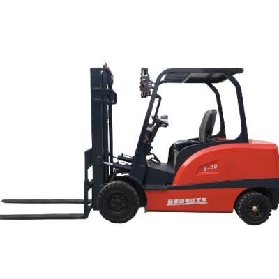 China Hot Sale High Efficiency HD Heavy Duty Electric Forklift 3 Ton Stacker Forklifts for sale