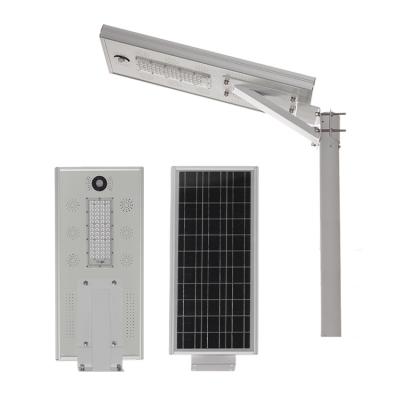 China 120LM/W Foshan IP65 factory outdoor solar led street light waterproof all in one solar street light for sale