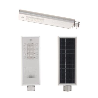 China 120LM/W Foshan IP65 factory outdoor solar led street light waterproof all in one solar street light for sale