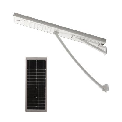 China 120LM/W China supply high quality waterproof IP65 outdoor all in one solar led street light with PIR sensor control for sale