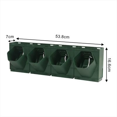 China Eco-Friendly Green Vertical Planter for Indoor & Outdoor Living Walls for sale