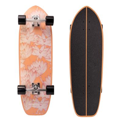 China Wholesale Modern Custom Design Complete Shape Surfskate Skateboard With Maple CX7 Complete Skateboard for sale