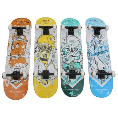 China Youth Wholesale Custom Design Canadian Professional Maple Wood Skate Board Complete Skateboards for sale