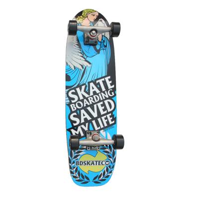 China Youth 7ply Skateboard Skateboard Wooden Professional Deck Skateboard Wholesale Price With Customized Design for sale