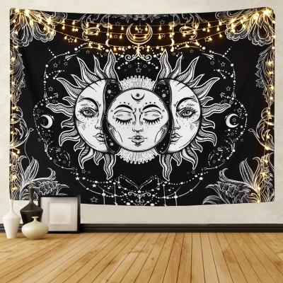 China Custom Nature Eco-friendly Mandala Anime Home Decor Landscape Painting Wall Hanging Tapestry for sale