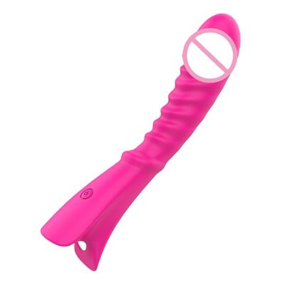 China Original Factory Hot Selling SOFT SILICONE Radio Sex Waterproof G Spot Vibrator Adult Sex Toys For Women for sale