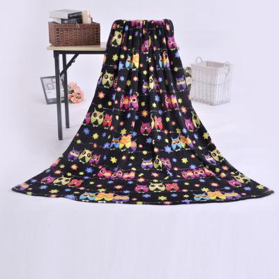 China Customized Folded Kids Adults Blanket To Print Double Sided Throw Blanket for sale