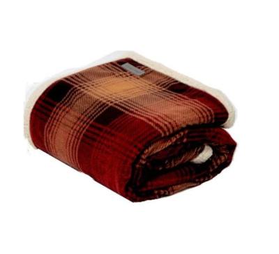 China PORTABLE Wholesale Luxury Super Soft Comfortable Flannel Fleece Sherpa Throw Blanket for sale