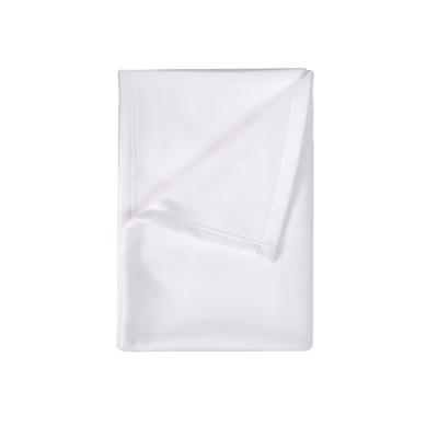 China PORTABLE Best selling custom soft polyester soild white fleece blanket for sale