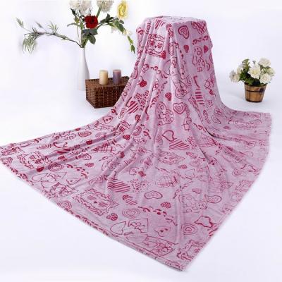 China Magnetic Best Selling Cheap Soft Flannel Fleece Blanket Knitted Throw Blanket Custom for sale