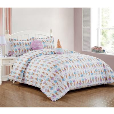 China Sustainable New Design Print Comforter Set Reversible Comforter With Custom Logo for sale