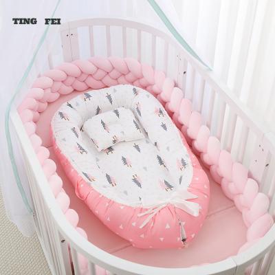 China Portable Baby Nest Baby Nest Cotton Aoyatex Sleep Cotton Baby Toddler Craddle Modern Cradle Crib Bed Crib Nest for sale