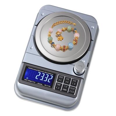 China WITH LID 100g 0.001g Electronic Jewelry Scales Electronic Jewelry Digital Pocket Scale Weight Medicinal Milligram Scale for sale