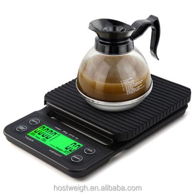 China New Design 3KG 0.1G Sustainable Coffee Scale For Coffee Cup for sale