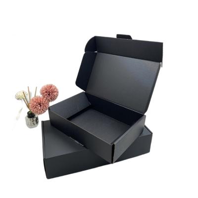 China Wholesale Handmade Logistics High End Black Luxury Hard Clothing Accessories Packaging Gift Jewelry Paper Box for sale