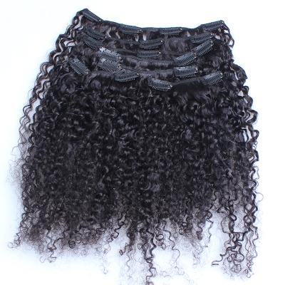 China Jerry Curl Nnprocessed Vietnamese Raw Indian Russian 6d Clip In Weft 100% Brazilian Hair Extension Vendors Wigs Bundles Display for sale