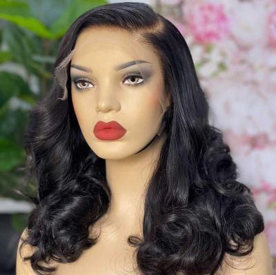 China Loose Deep Wave Lace Front Human Hair Wigs T-Part Silky Straight Wave For Women Colored Wigs 150% Density Pre Plucked Bleached Knots With Baby Hair for sale