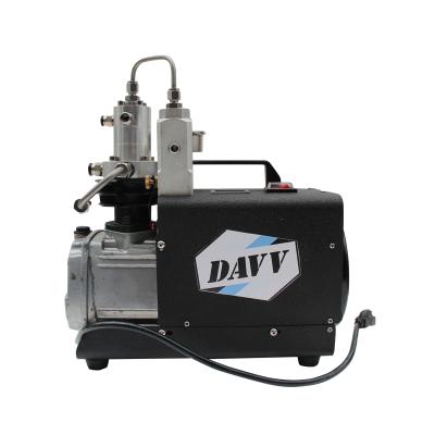 China OIL-LESS 300bar 4500psi high pressure air compressor for PCP air compressor paintball, 220V 60/50hz for sale