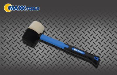 China Natural Rubber Mallets Hammer With Non - Slip Grip Handle Shock Reduction for sale