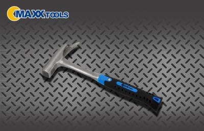 China OEM Anti - Vibration Polished Steel Hammer , Tubular Handle Roofing Hammer for sale