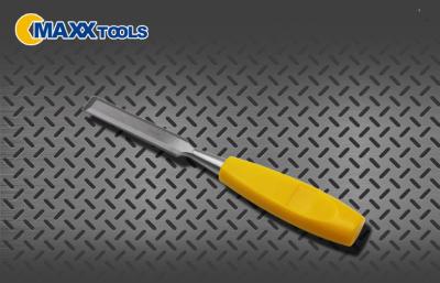 China 16 mm Wood Chisel Wood Working Hand Tools With Unique PP Flat Handle , 55# High Carbon Steel for sale