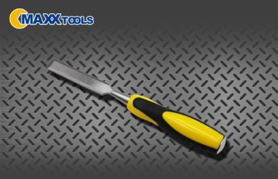 China Custom Hand Tools For Woodworking , Hand Woodworking Tools With PP + TPR Handle Wood Chisel for sale