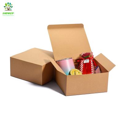 China Factory Direct Sale 8*8*4 Inch Recyclable Shipping Cardboard Packaging Boxes For Shipping Packaging Boxes For Shipping for sale