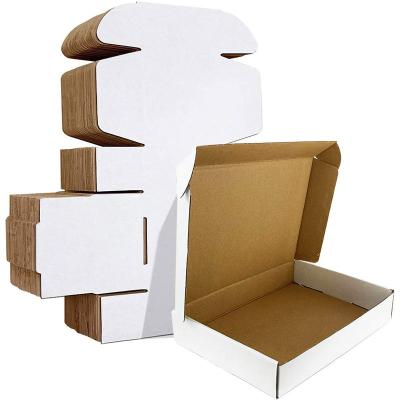 China Hot Selling Recyclable Recycled Materials Packaging White Mailing Mailing Mailer Boxes11*8*2Inches Mailing Mailer Boxes for sale