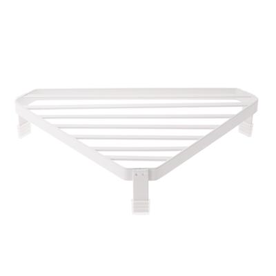 China SHIMOYAMA Household Sustainable Iron Storage Rack Universal Storage Rack White Triangle Shaped for sale