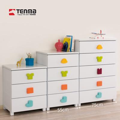 China Children's Bedroom Drawer Furniture Home Minimalist TENMA PP Classic High Quality Chest for sale