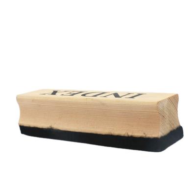 China Wholesale Custom White/Black School Board Factory Price Wooden Blackboard Eraser With Felt Pen for sale