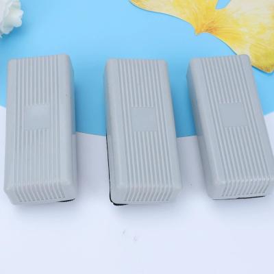 China Wholesale Hot Selling White/Black Non Magnetic Whiteboard Plastic Board Eraser Felt Wipe Board Eraser for sale