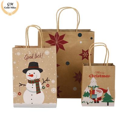 China BIODEGRADABLE Christmas Wrapping Paper Bag Halloween GIF Handle Bag , Candy Wrapping Bag for sale