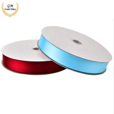 China Gift Two Color Satin Ribbon Label Printing Ribbon 5 /8 Inch Satin Ribbon for sale