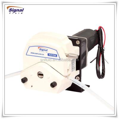 China yz2515 two head peristaltic pump dc regulator 12v for sale