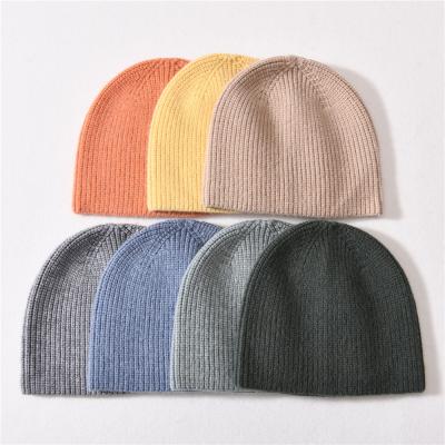 China New Design Winter COMMON Good Quality Solid Color Comfortable Hot Sale Beanie Hat Custom For Women for sale