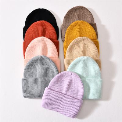 China Quality Double COMMON Manufacterures Hign Flaging Cold Winter Thicken Custom Logo Beanie for sale