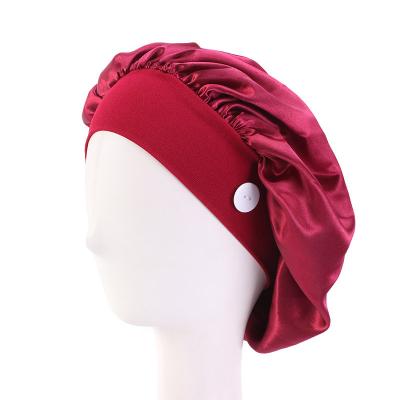 China Imitate Hign Hot Quality Soft Bonnets Wholesale Animal 2021 Four Seasons Satin Smooth Bonnets Women Designer for sale